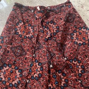 Truth split front wide leg palazzo pants. Size S